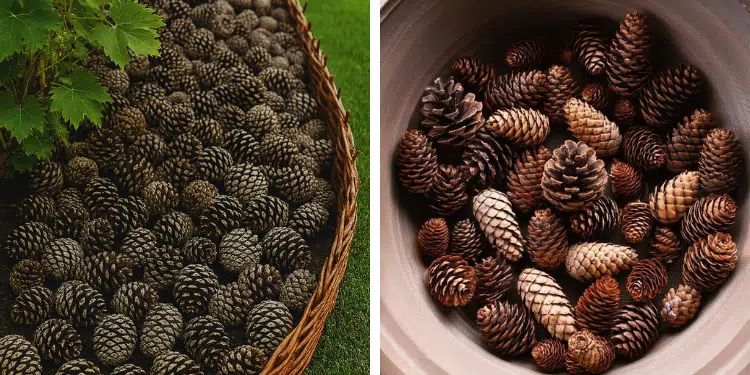 practical uses for pine cones in the garden for mulch drainage pest control and soil improvement