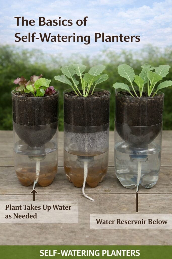 Self-Watering Planters