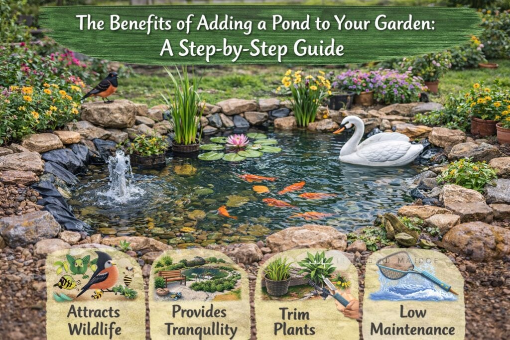 The Benefits of Adding a Pond to Your Garden: A Step-by-Step Guide