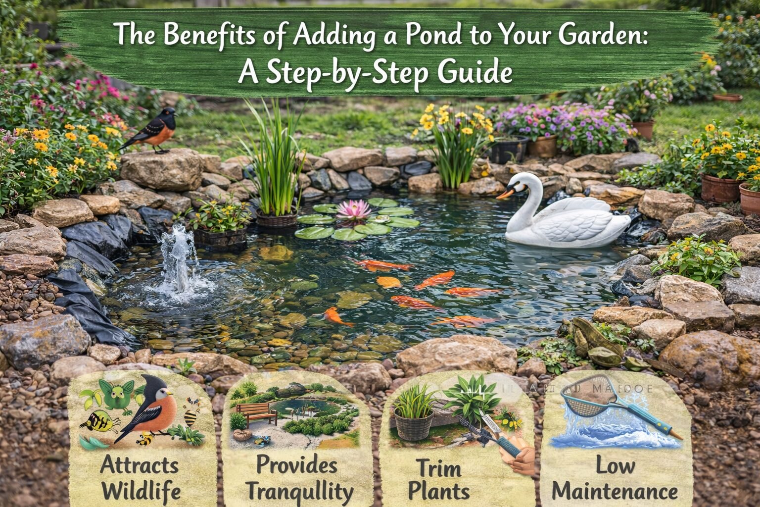 The Benefits of Adding a Pond to Your Garden: A Step-by-Step Guide
