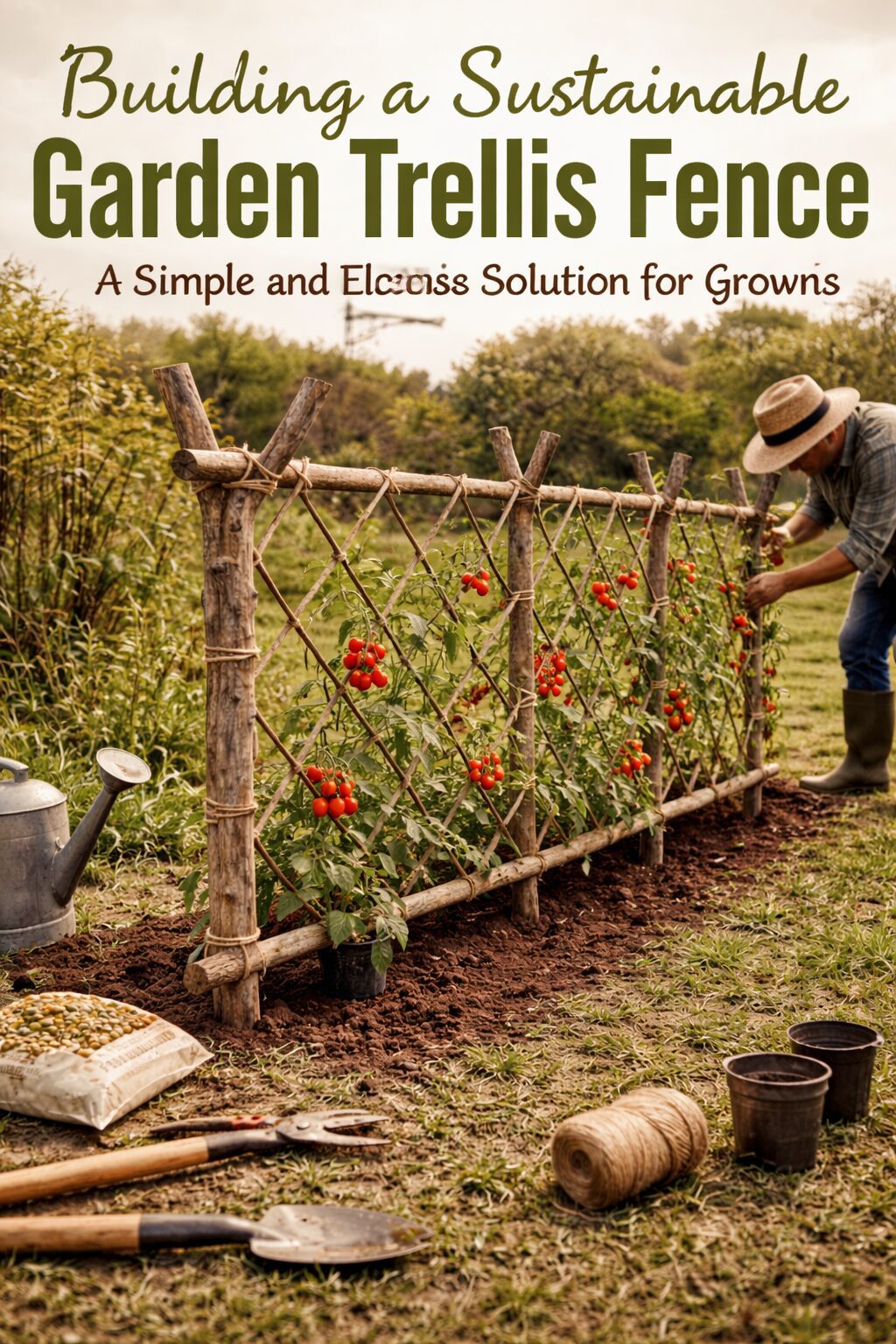 garden trellis fence