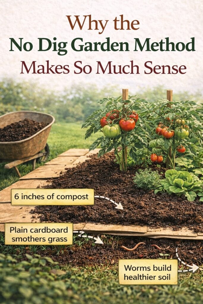 no dig garden method