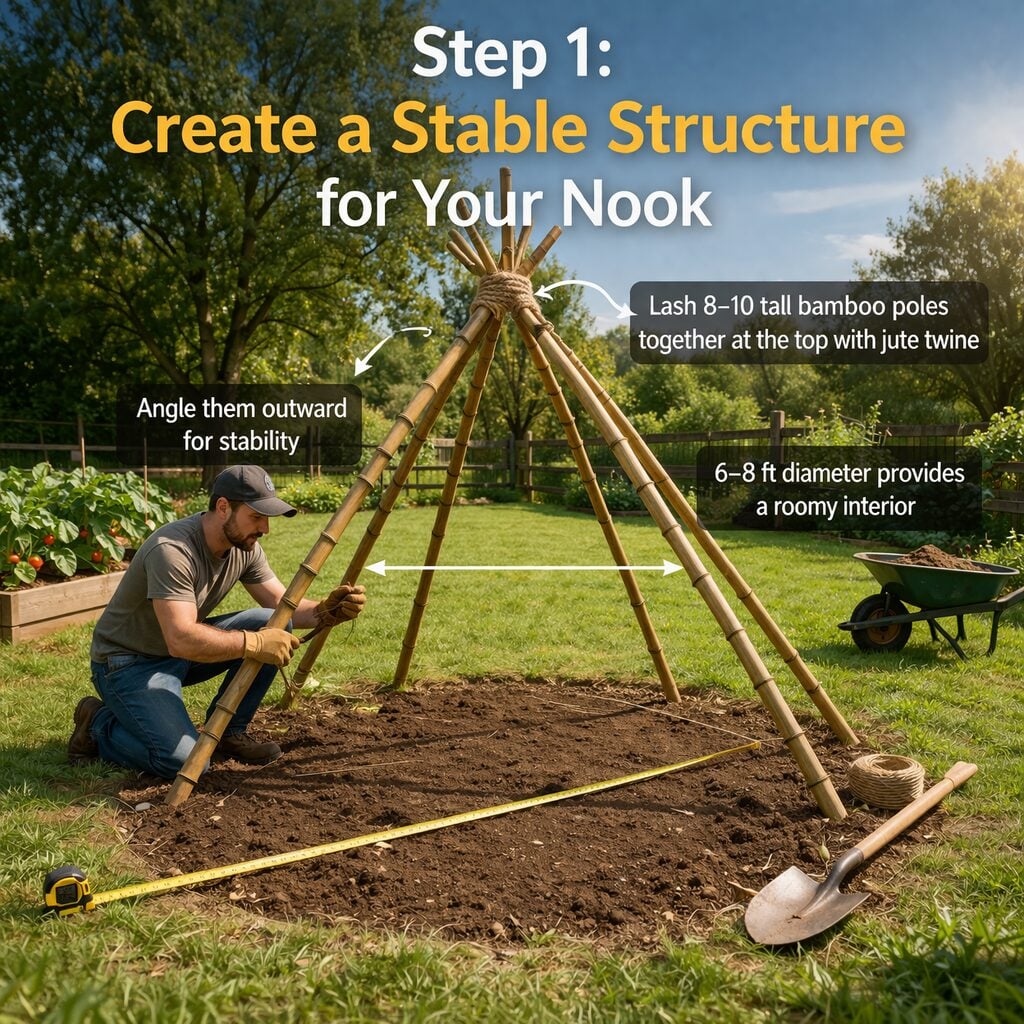 Step 1: Create a Stable Structure for Your Nook