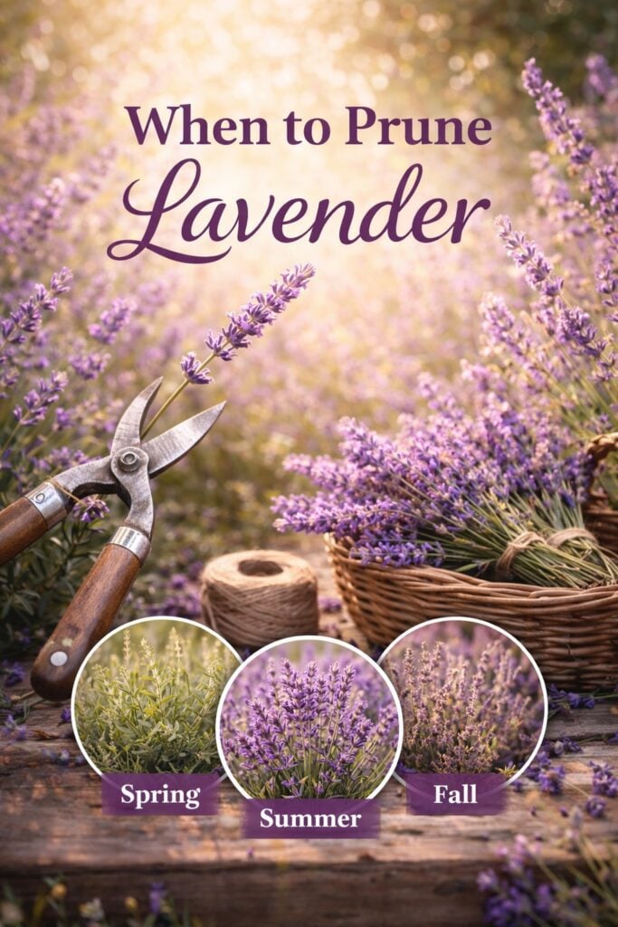 When to Prune Lavender
