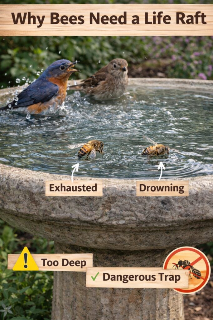 pollinator water source