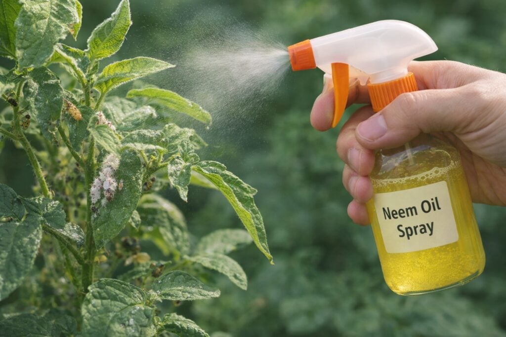 1. Neem Oil Spray: Nature’s Pest Repellent