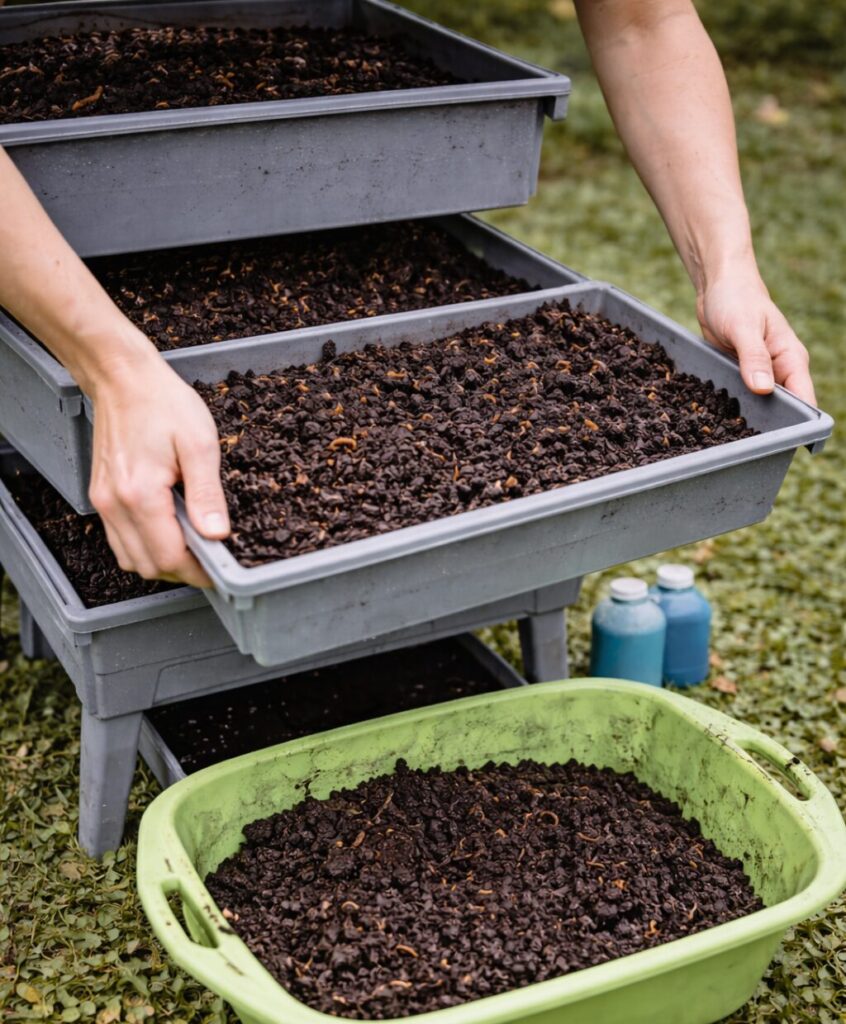 Harvesting the Compost