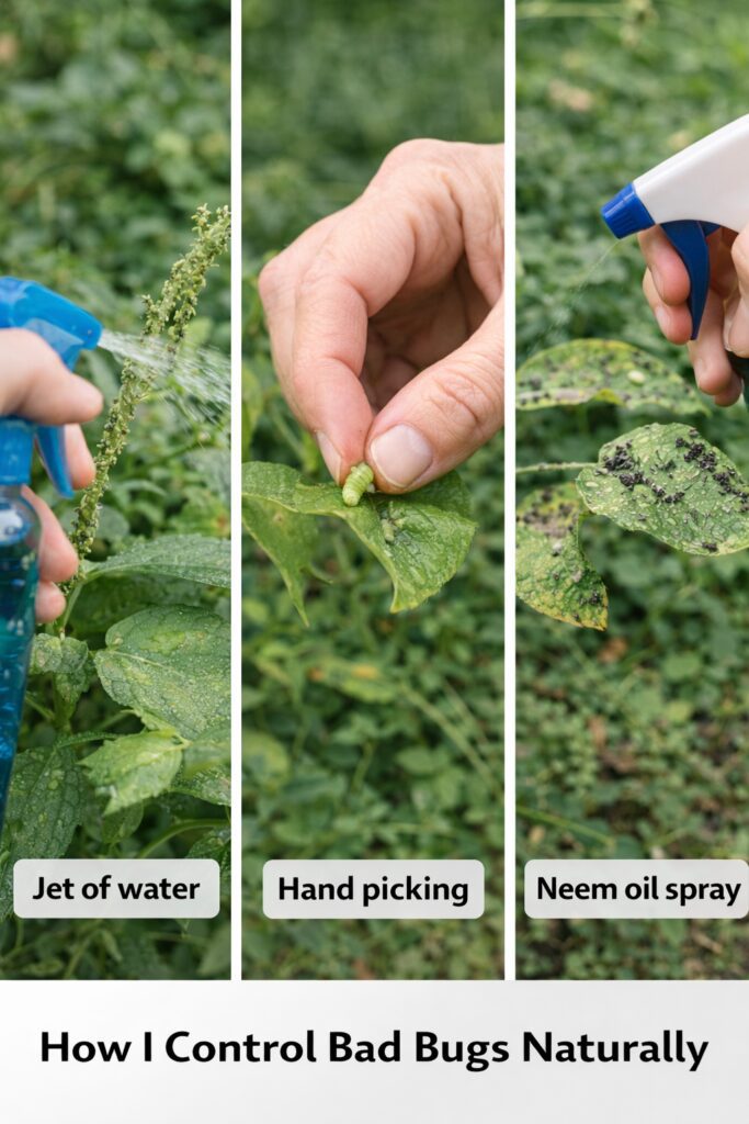 How I Control Bad Bugs Naturally