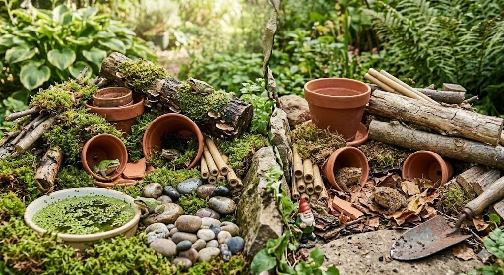 The Simple Materials I Used to Build My Frog Hotel