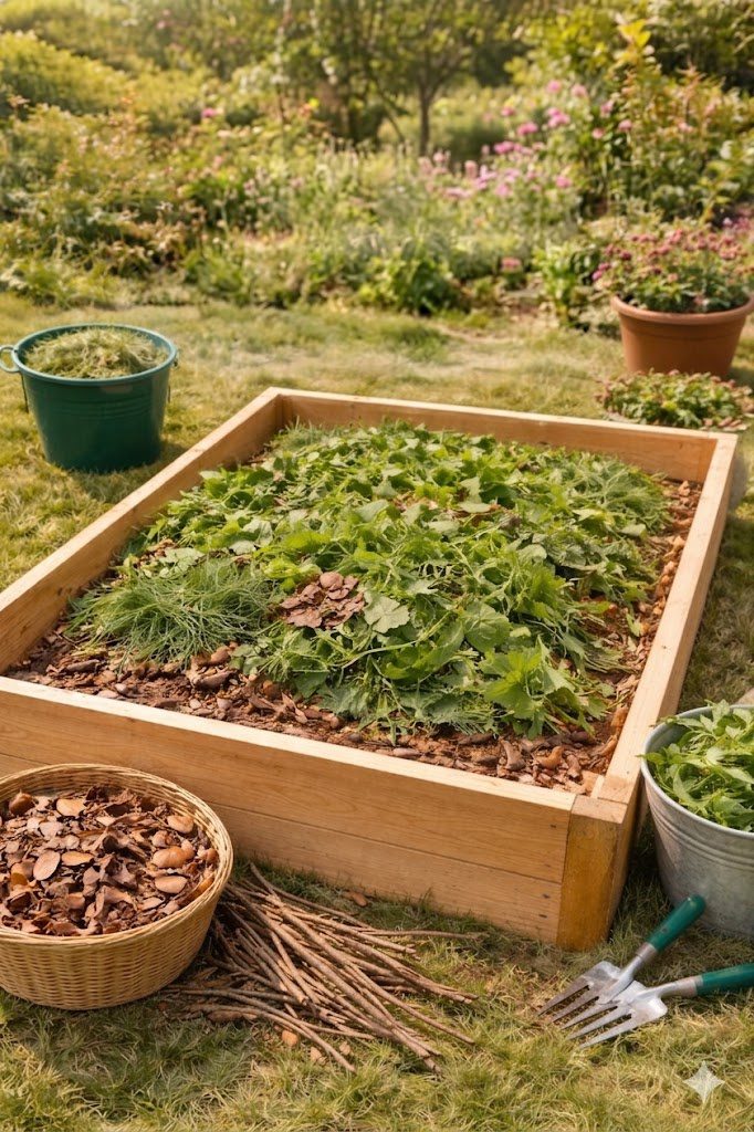 Layer Three (Green Organic Plant Waste)