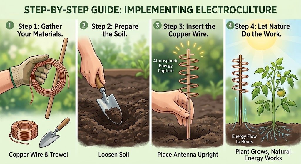 Step-by-Step Guide to Implement Electroculture in Your Garden