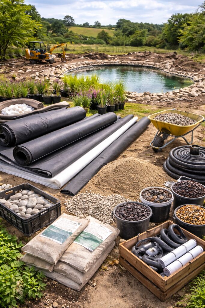 Materials Needed for Your Natural Swimming PoolMaterials Needed for Your Natural Swimming Pool