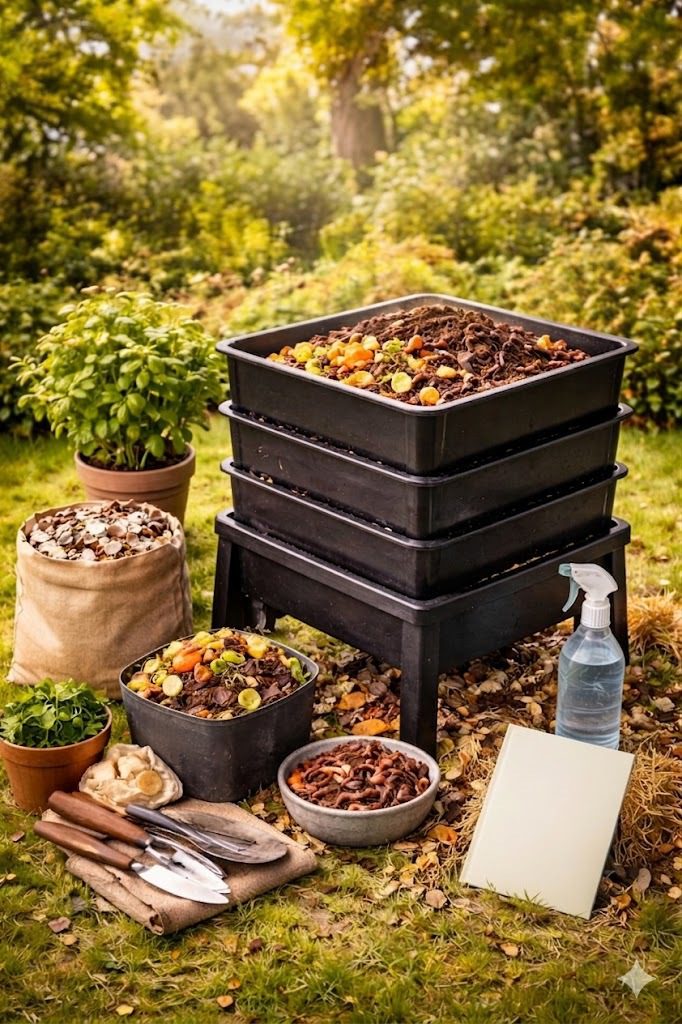 Vermicomposting