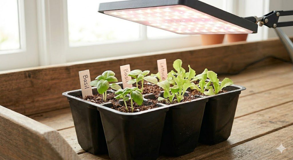 6. Provide Light After Sprouting