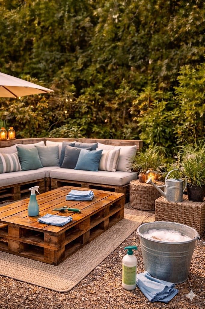 Maintenance Tips to Keep Your Pallet Patio Looking Great