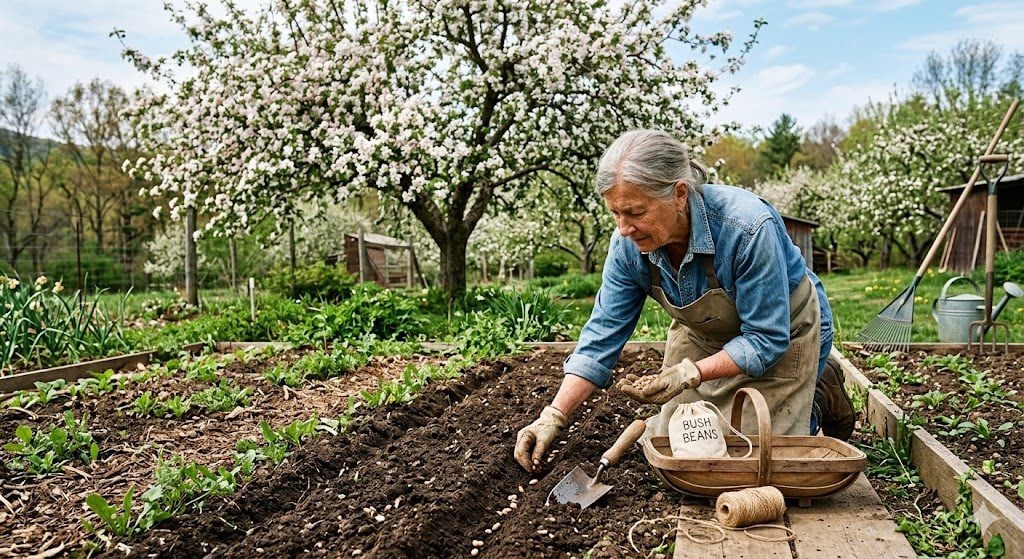Time to Plant Beans When Apple Blossoms Appear