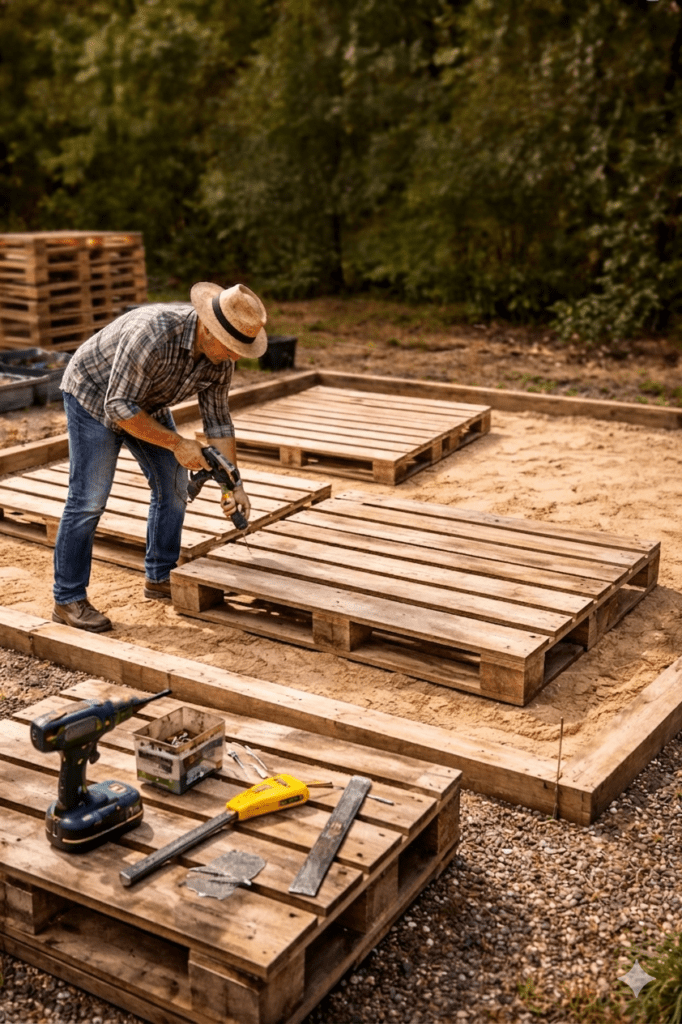 Assembling the Pallets: Step-by-Step Guide