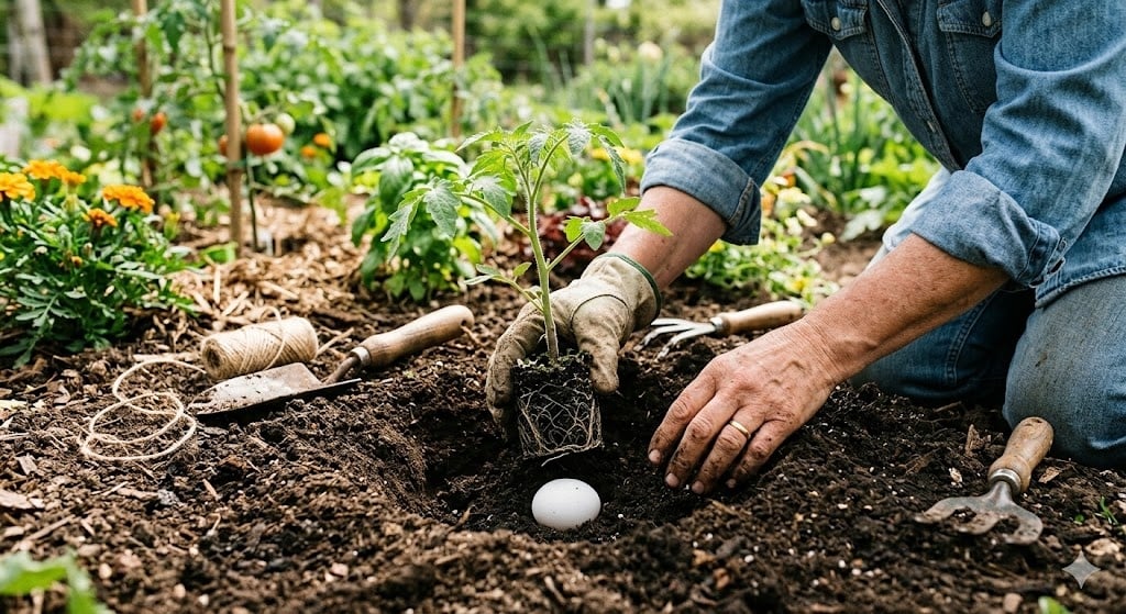 Step-by-Step Guide: How to Plant Tomatoes with an Egg