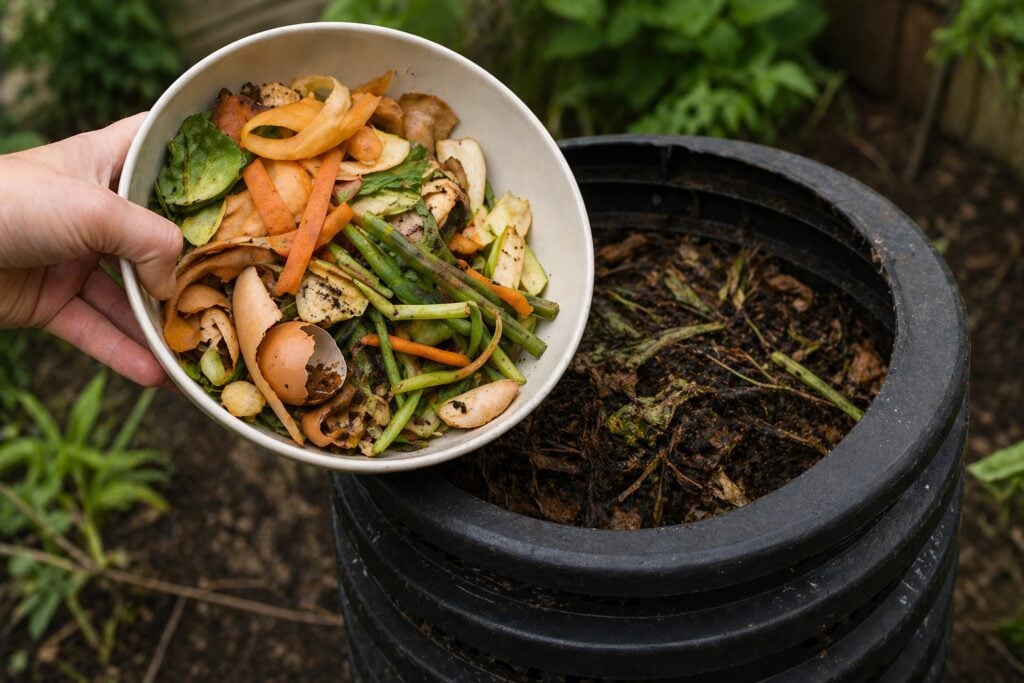 What I Put Into My Worm Tower