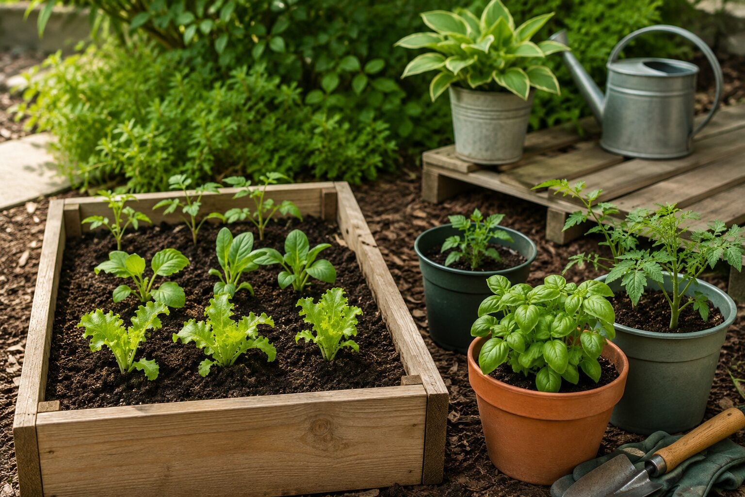 budget gardening ideas