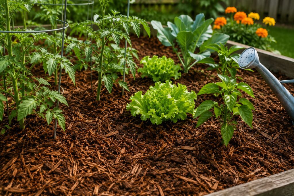 Use Mulch to Save Water and Protect Soil