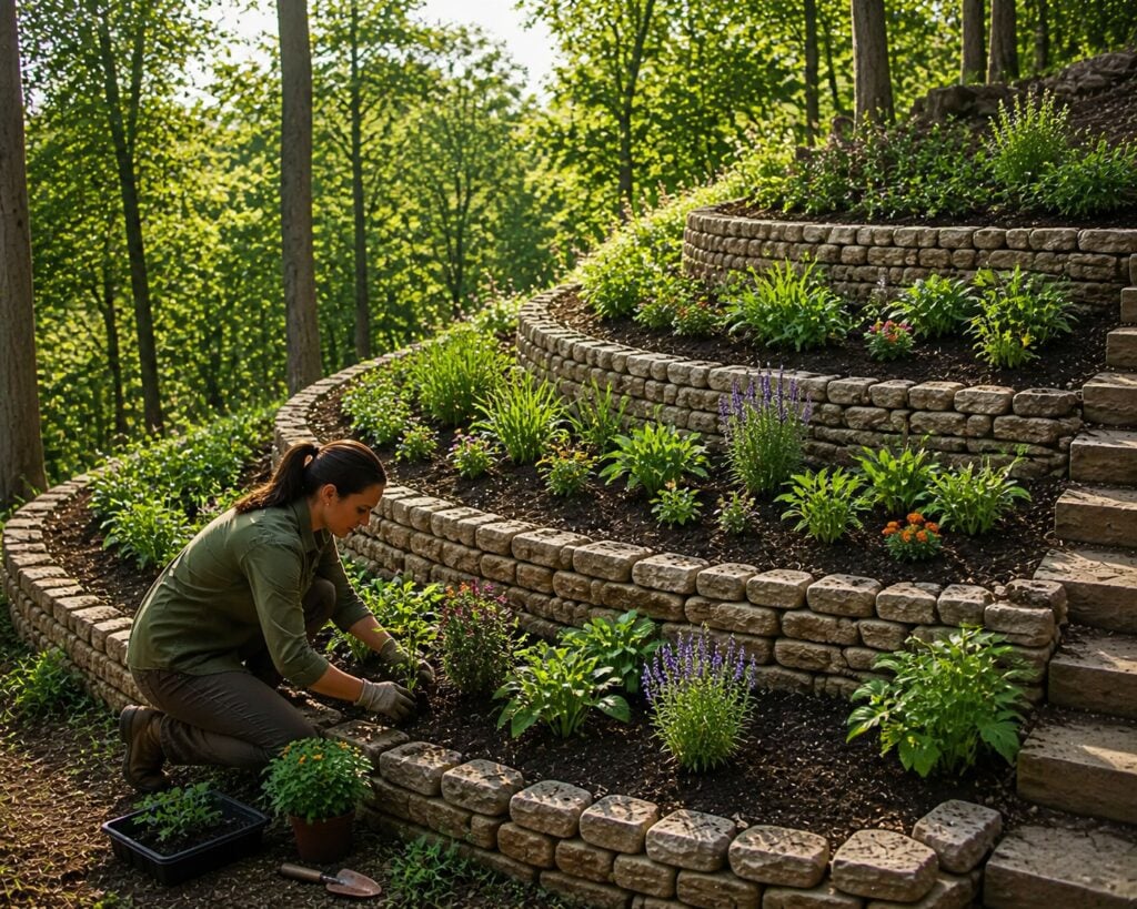 Step 5: Planting Your Terraced Garden