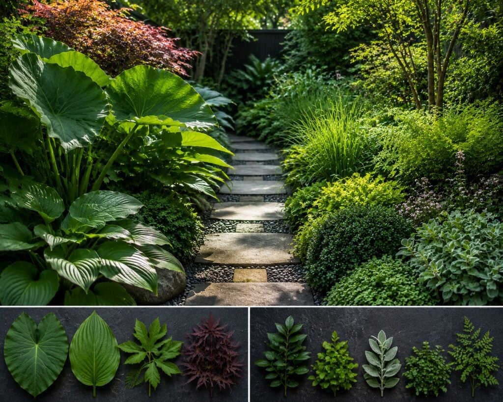 Choosing Plants by Leaf Size