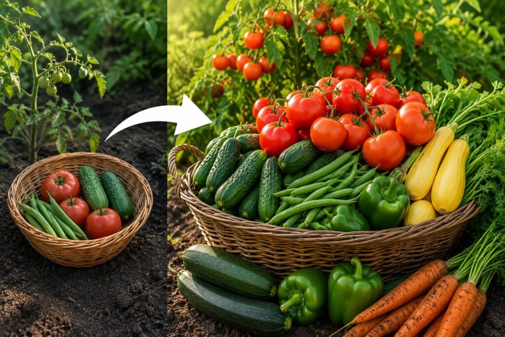 My Harvest Increased More Than I Expected