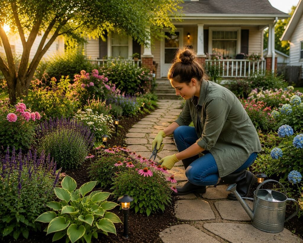 Step 9: Maintain and Enjoy Your Beautiful Garden