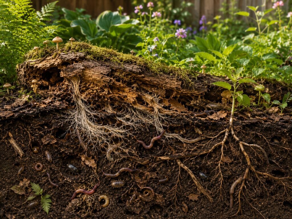 Soil Connection and Nutrient Cycling