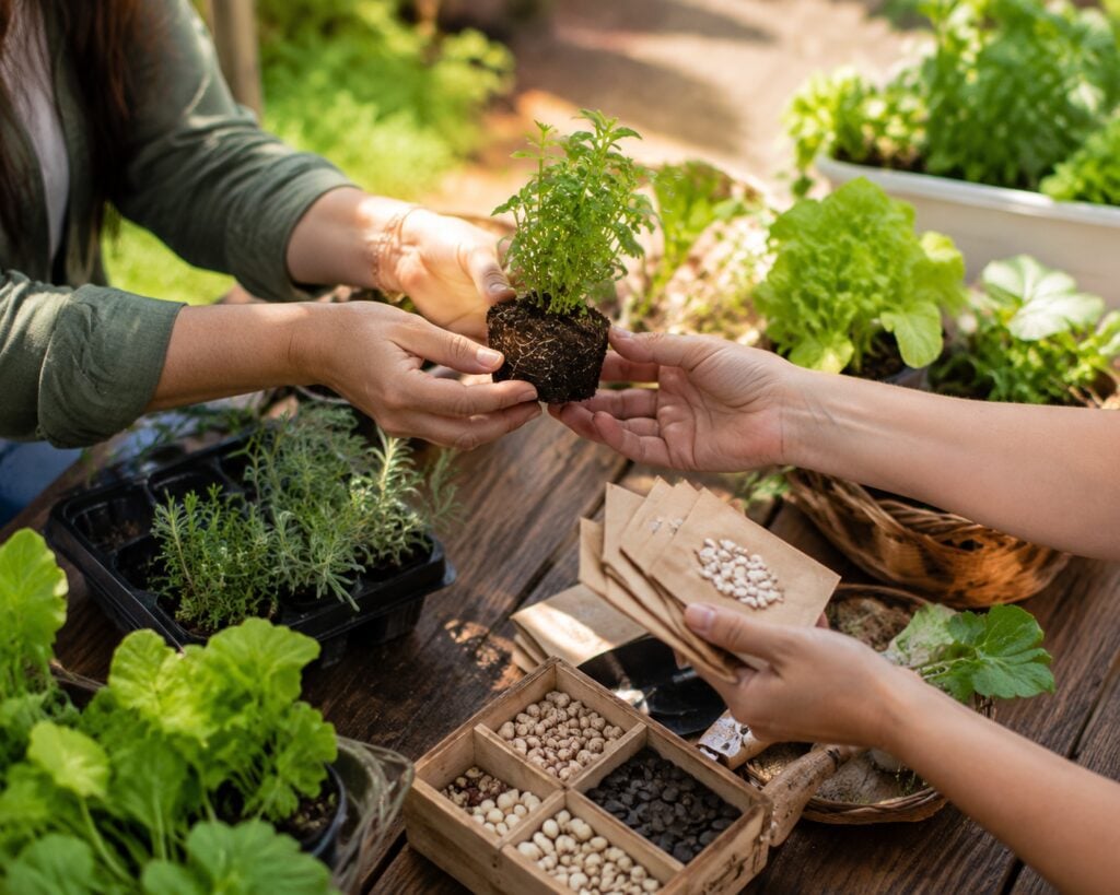 Swap Seeds and Plants with Others