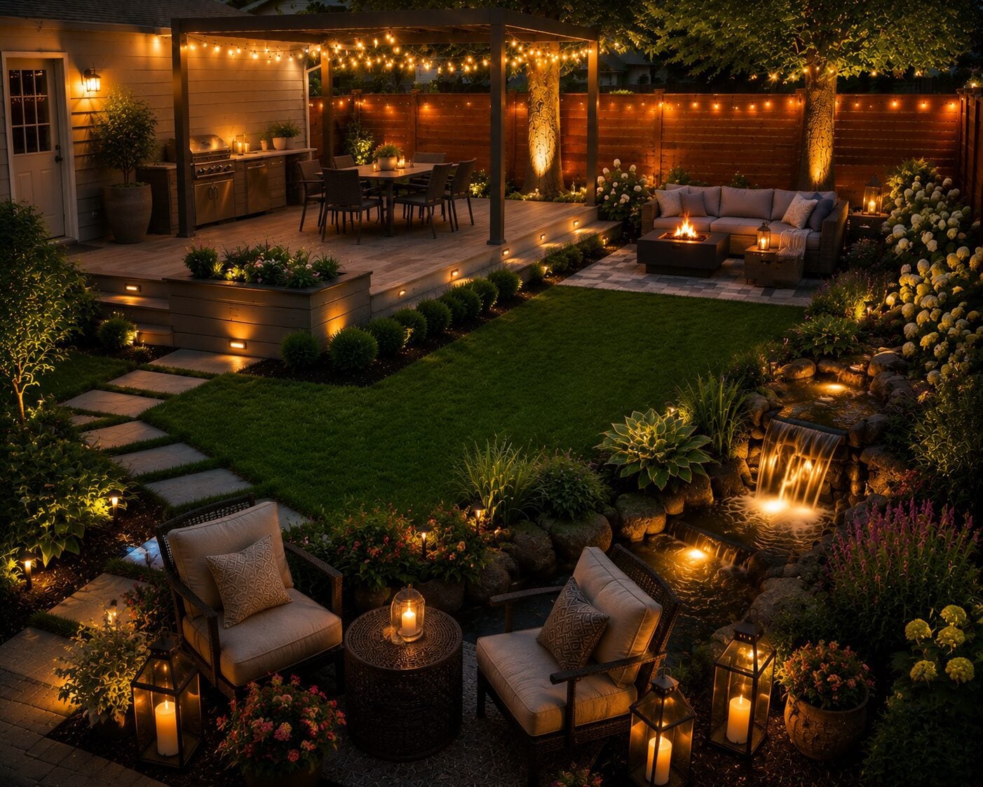 Backyard transformation