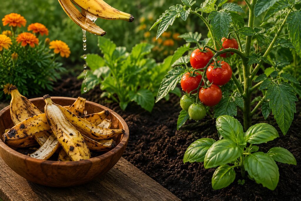 banana peel fertilizer