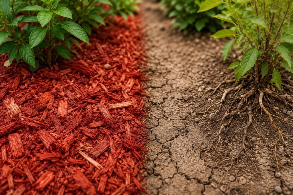 Why I Avoid Dyed Mulch