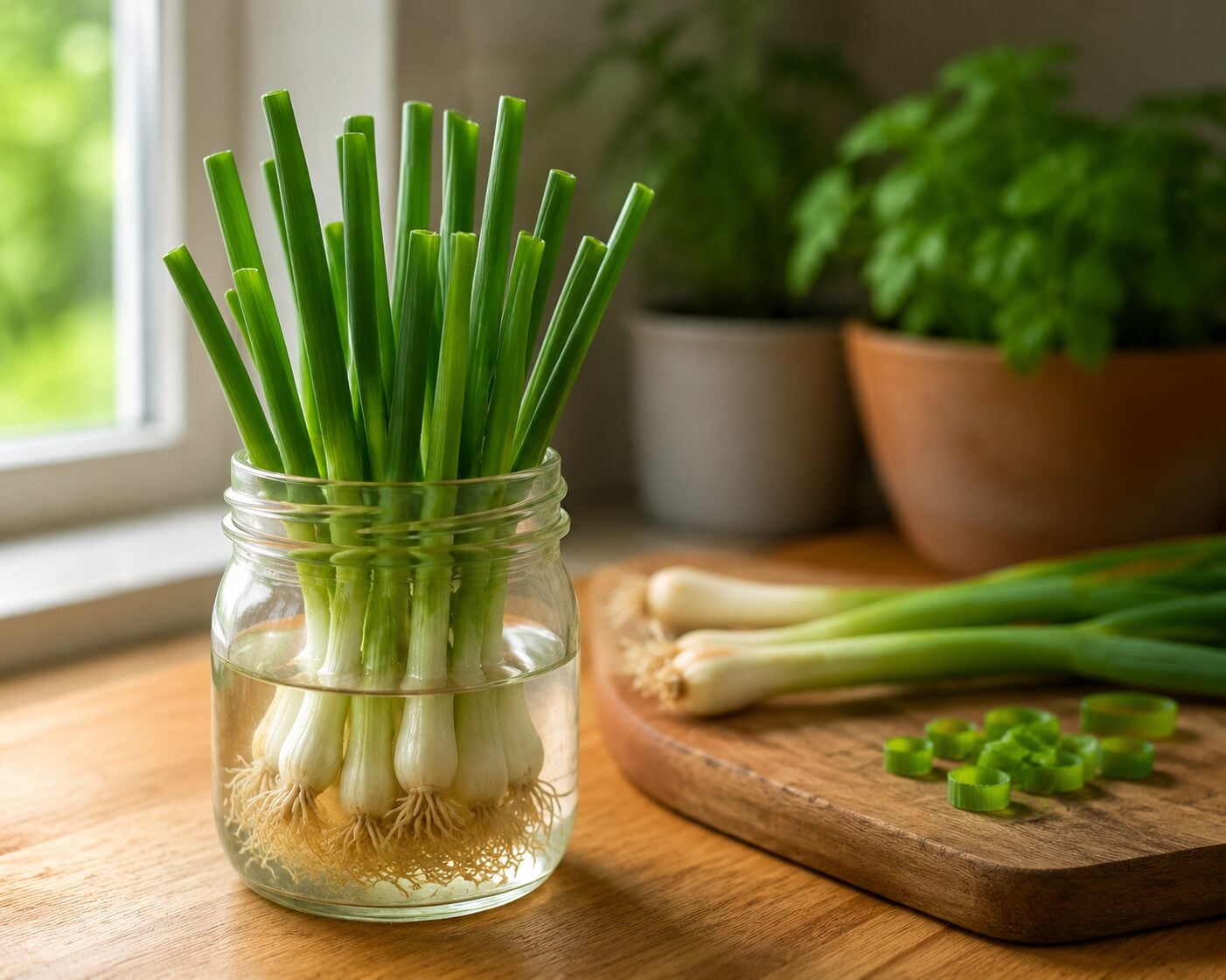 regrow vegetables in water