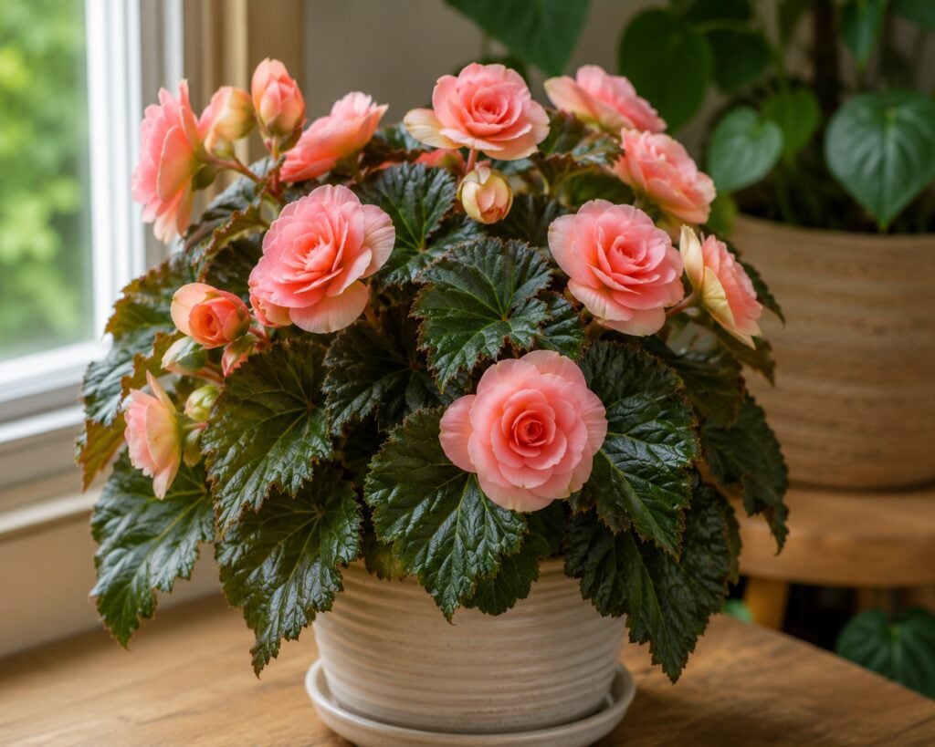 8. Tea Rose Begonia
