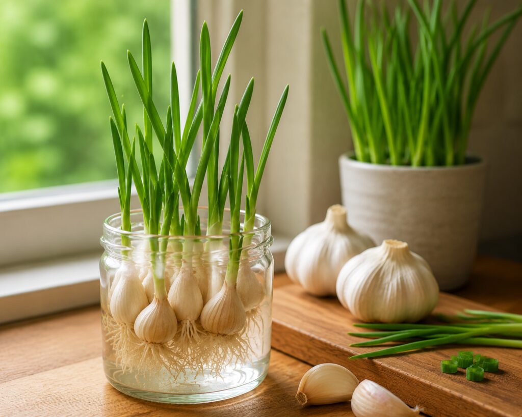 Garlic: Grow Your Own Garlic Greens