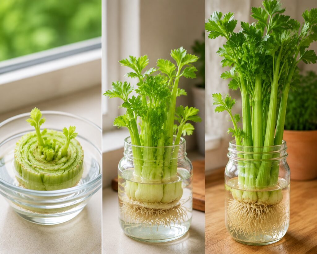 Celery: From Center to Full Stalks