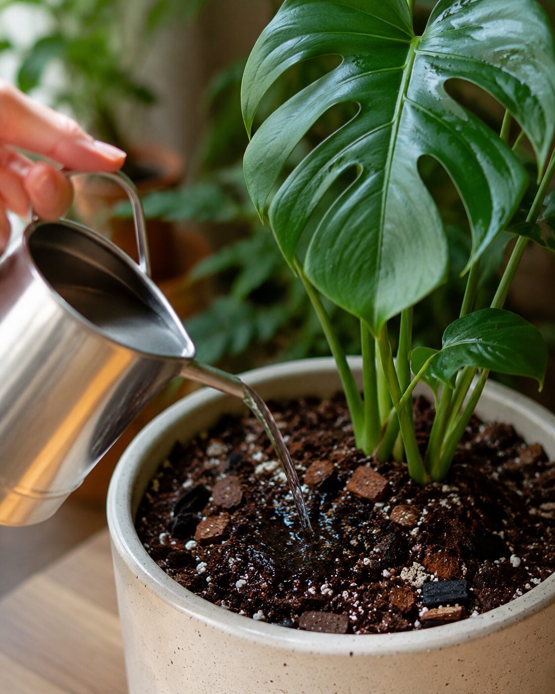 Monstera soil mix