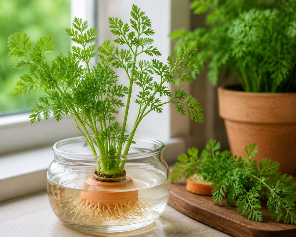 Carrot Tops: Enjoy the Greens