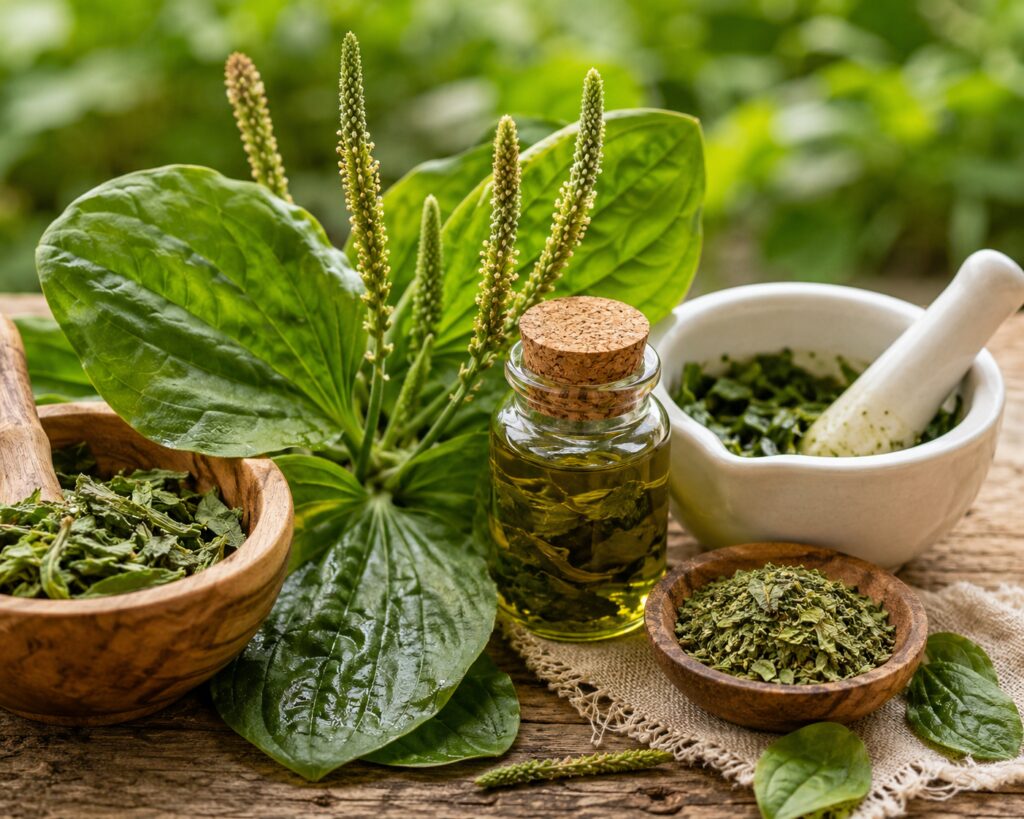 broadleaf plantain benefits