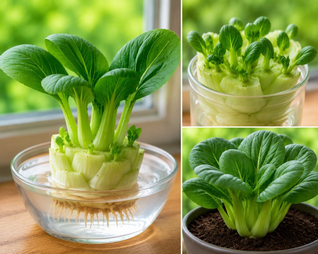 Bok Choy: Full Regrowth Possible