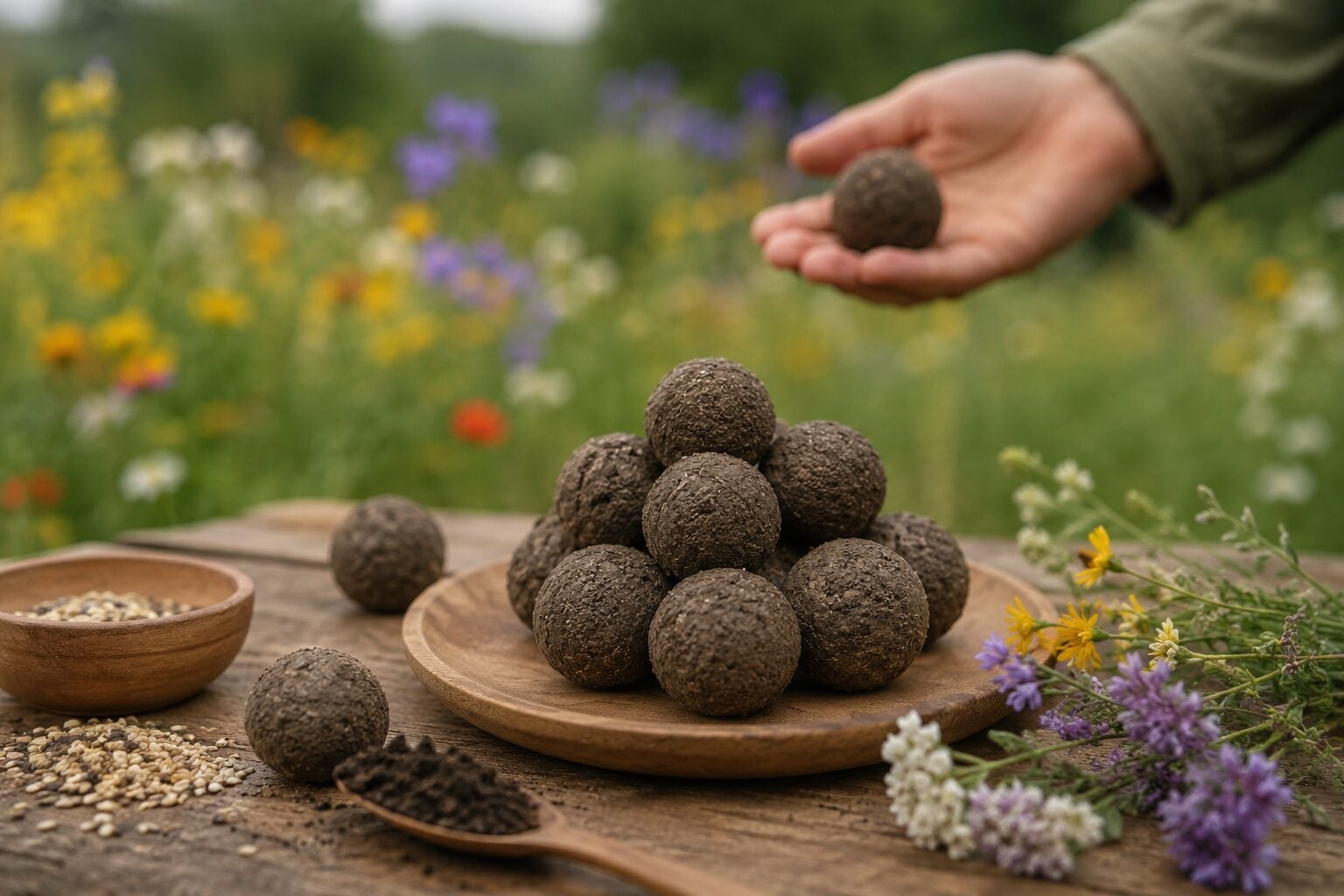 how to make seed bombs