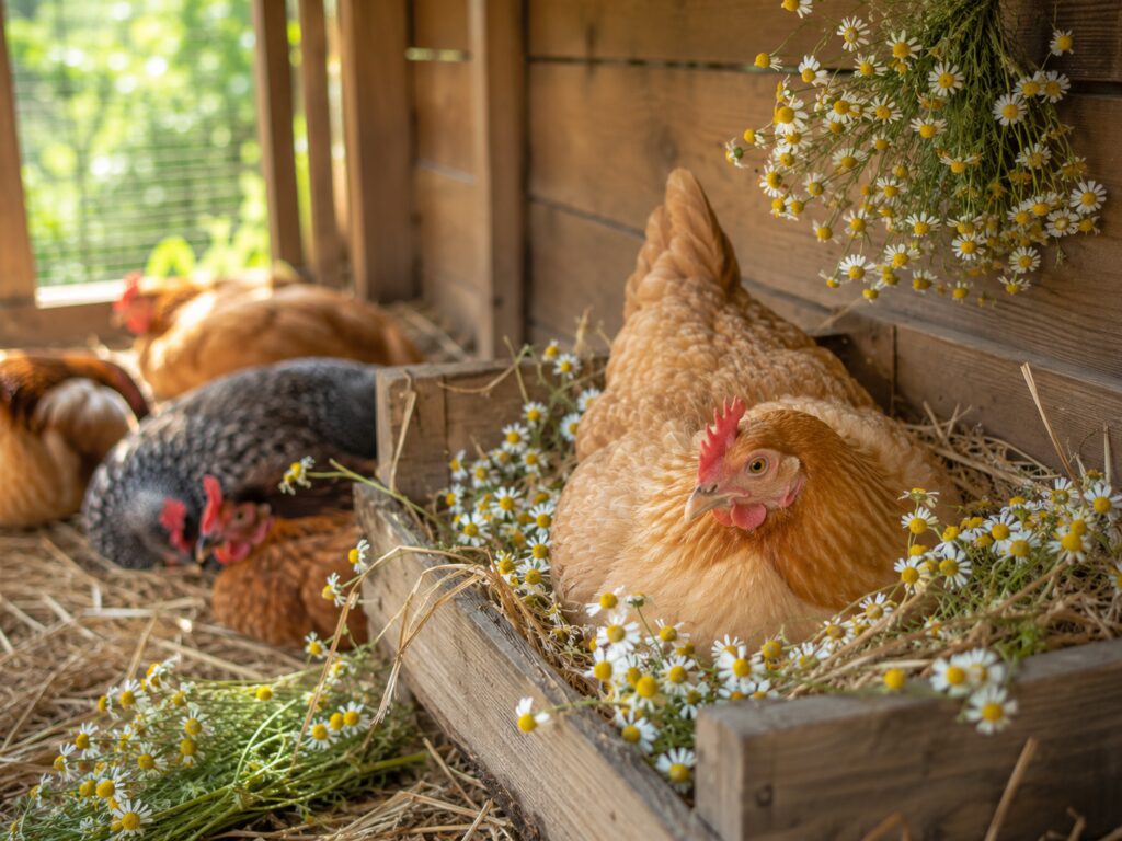 Chamomile Helped My Coop Feel More Peaceful