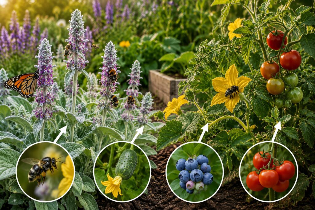 How Pollinators Help the Rest of the Garden