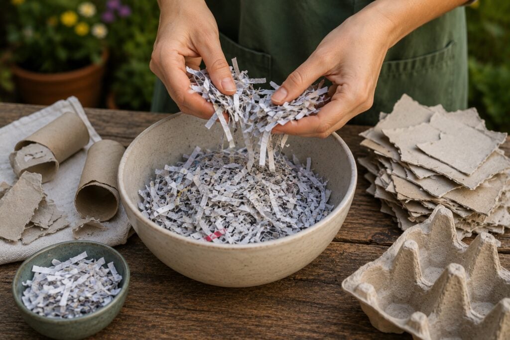Step 1: Shredding the Paper