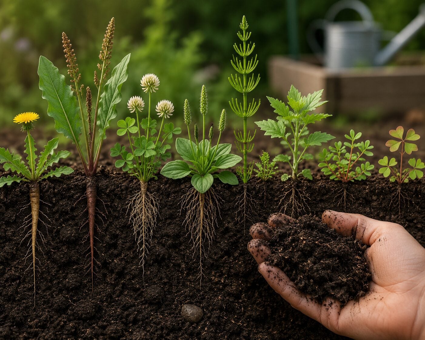 soil indicator weeds