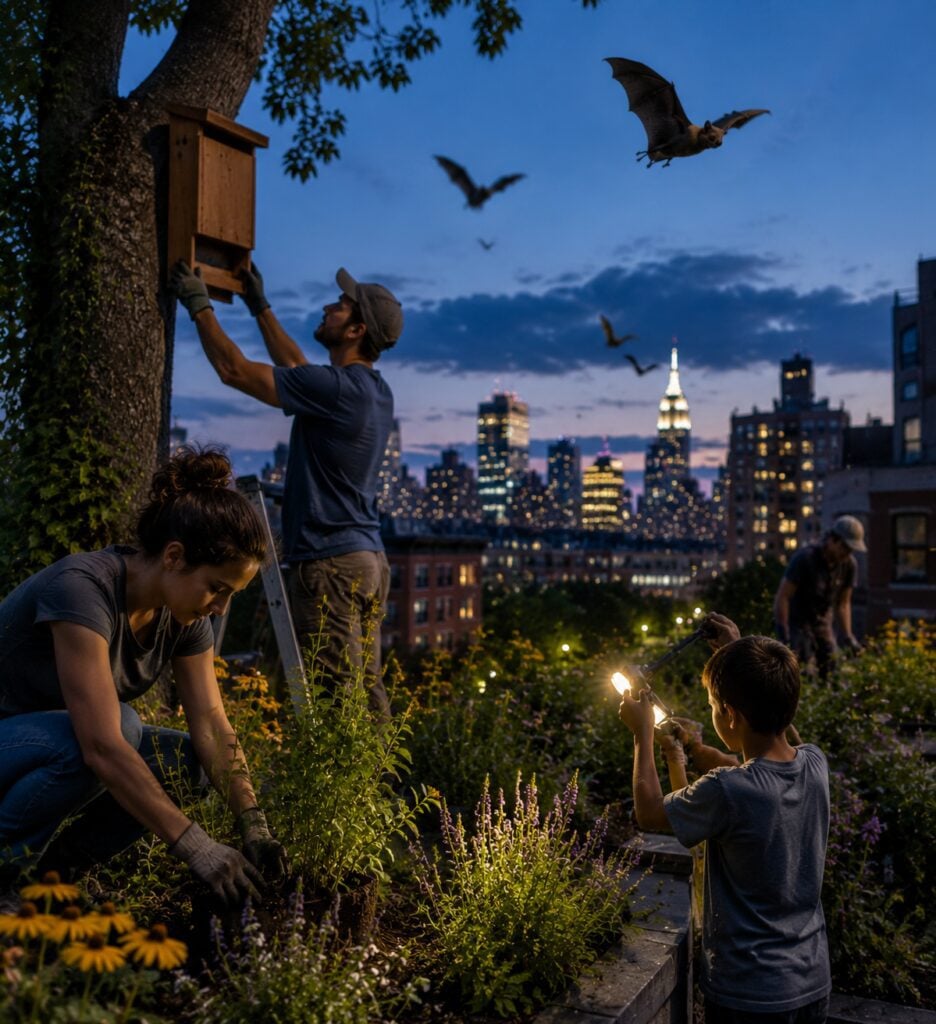 How People Can Help Protect Urban Bats?