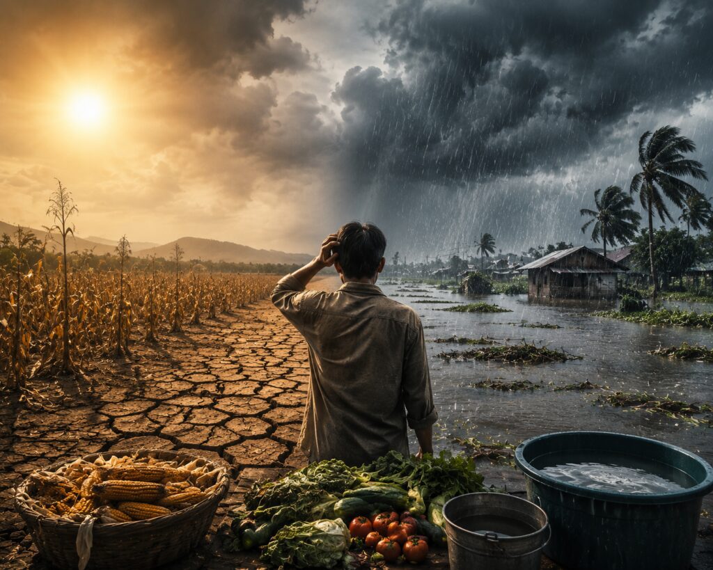 Food and Water Could Become Less Predictable