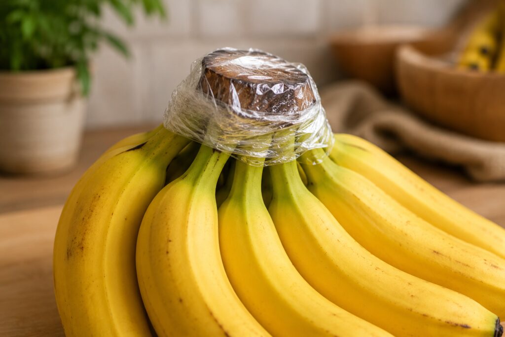 How Plastic Wrapping May Slow Ripening
